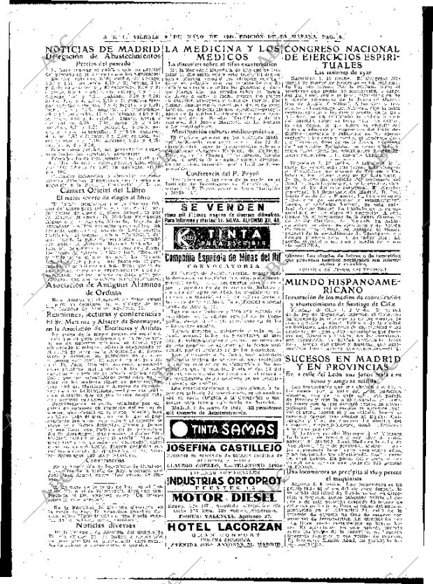 ABC MADRID 09-05-1941 página 6