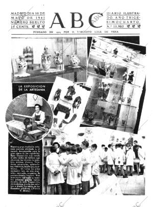 ABC MADRID 10-05-1941 página 1