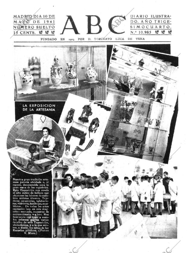 ABC MADRID 10-05-1941 página 1
