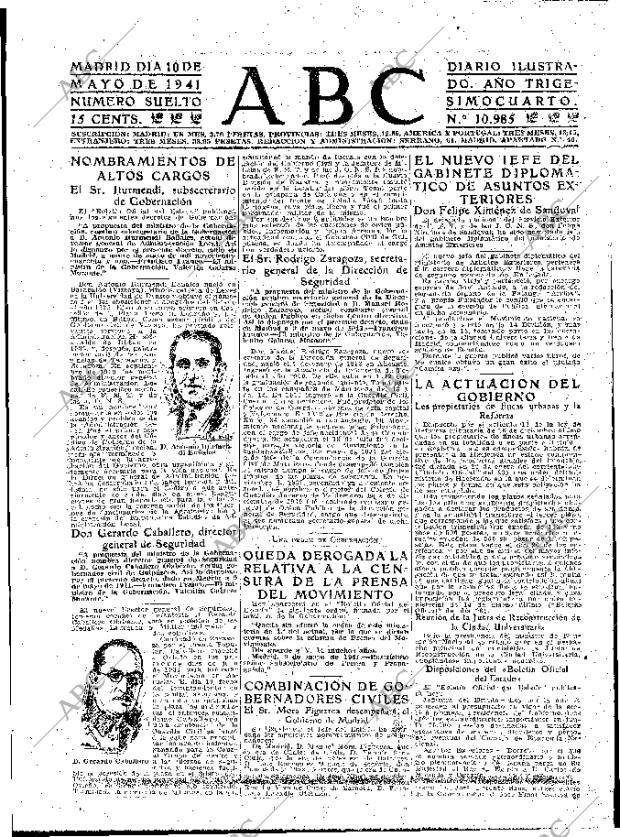 ABC MADRID 10-05-1941 página 3