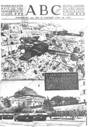 ABC MADRID 14-05-1941 página 1