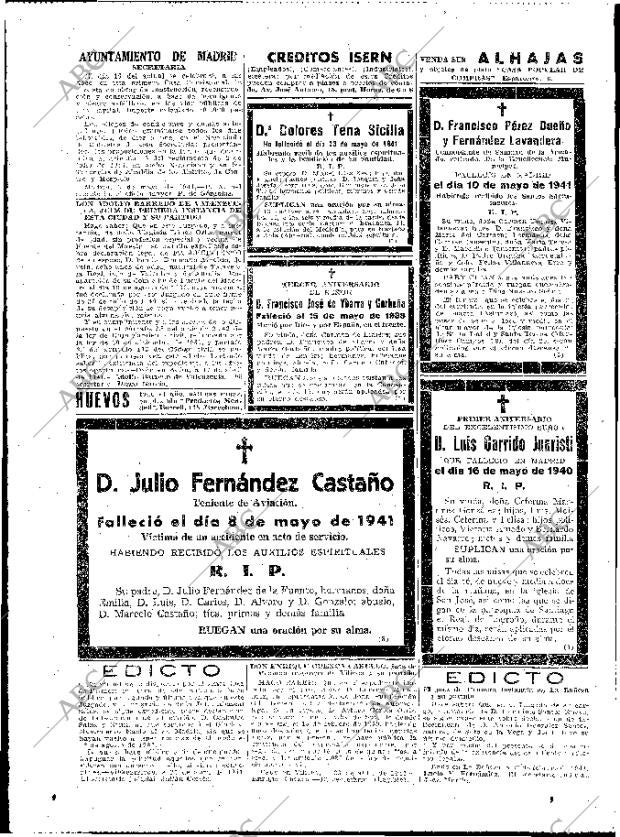 ABC MADRID 14-05-1941 página 8