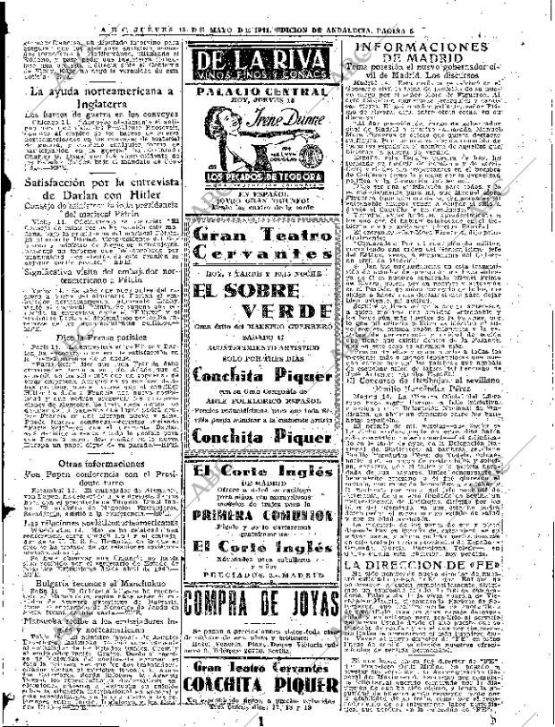 ABC SEVILLA 15-05-1941 página 5