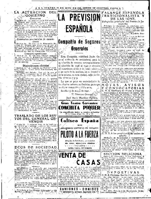 ABC SEVILLA 15-05-1941 página 6