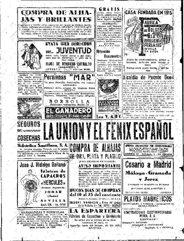 ABC SEVILLA 15-05-1941 página 8