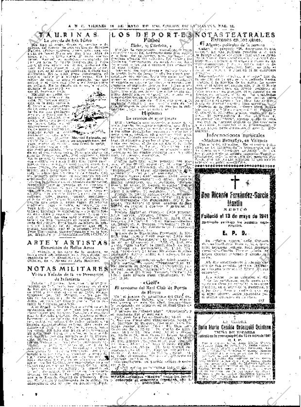 ABC MADRID 16-05-1941 página 10