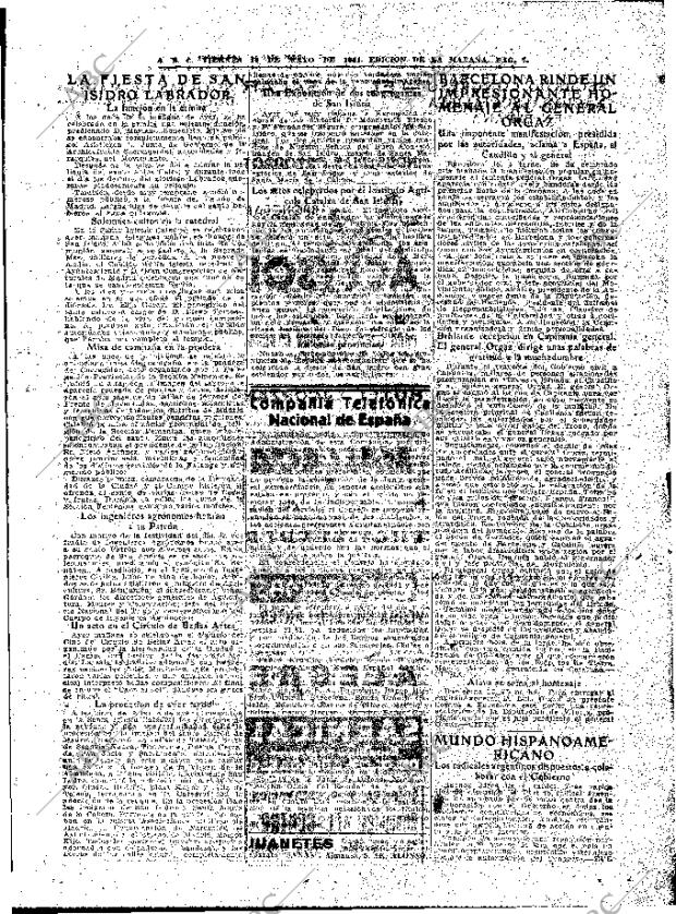 ABC MADRID 16-05-1941 página 7