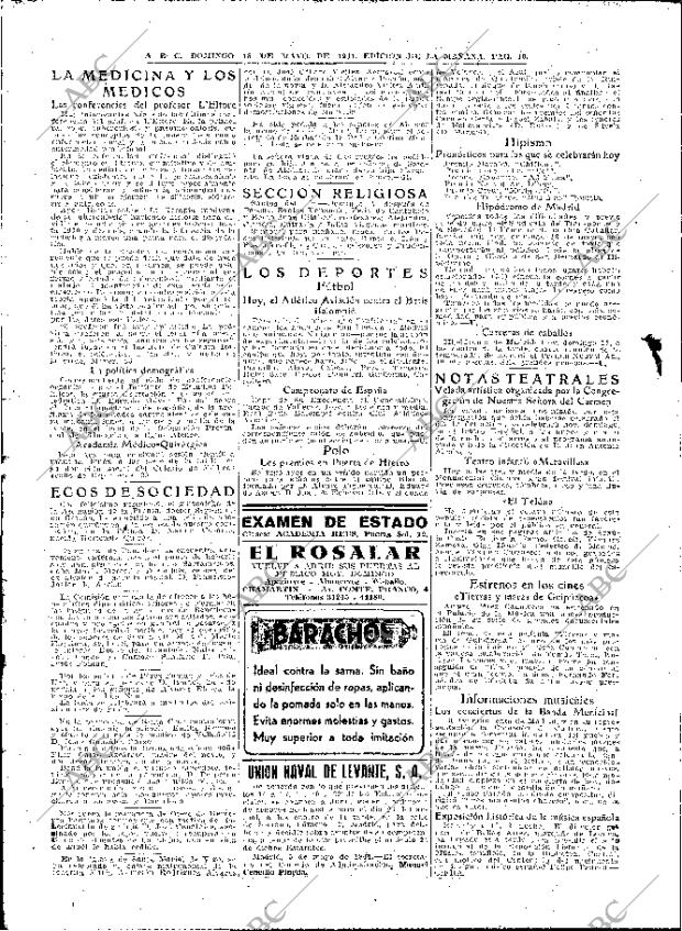 ABC MADRID 18-05-1941 página 10