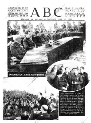 ABC MADRID 23-05-1941 página 1