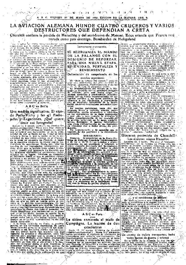 ABC MADRID 23-05-1941 página 3