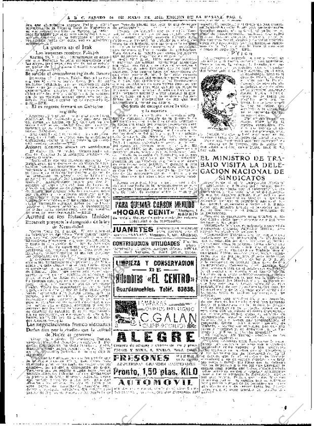 ABC MADRID 24-05-1941 página 4