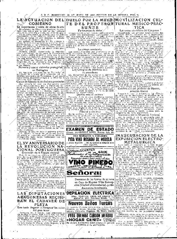 ABC MADRID 28-05-1941 página 8