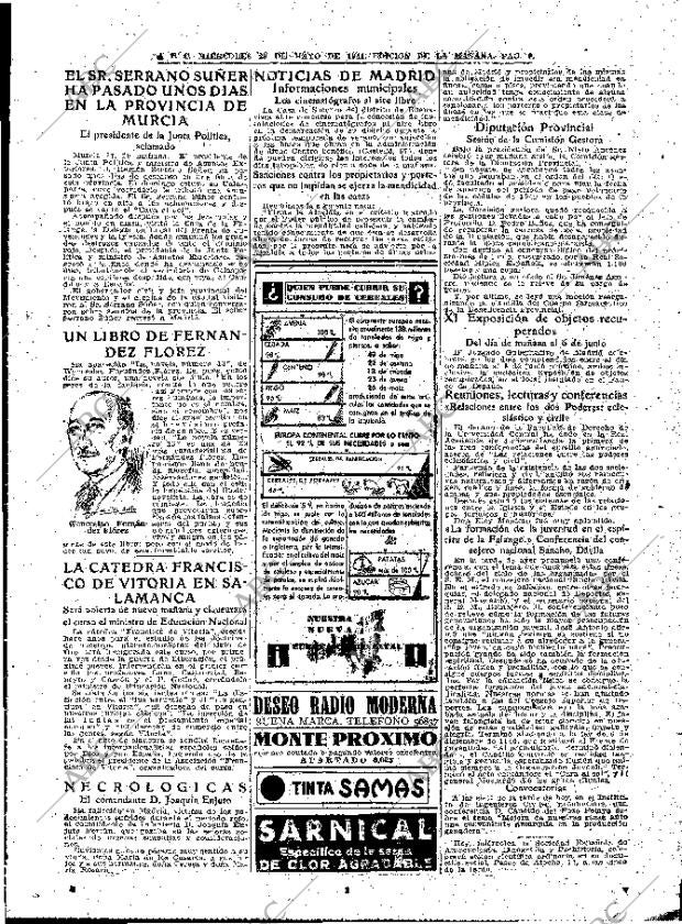 ABC MADRID 28-05-1941 página 9