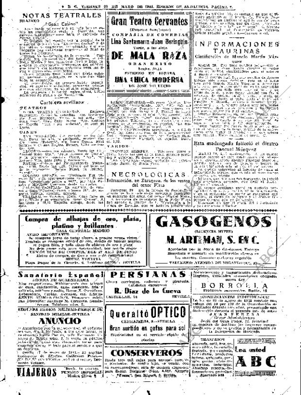 ABC SEVILLA 30-05-1941 página 7