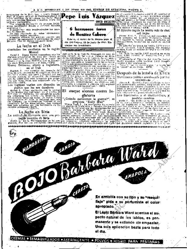 ABC SEVILLA 04-06-1941 página 4