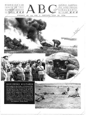 ABC MADRID 05-06-1941 página 1