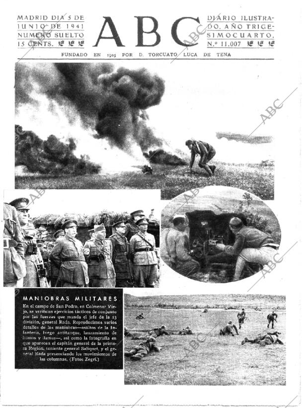 ABC MADRID 05-06-1941 página 1