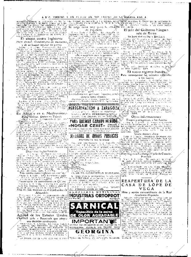 ABC MADRID 06-06-1941 página 4