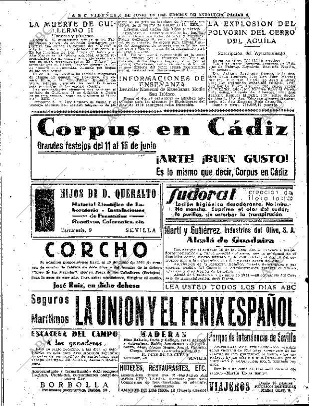 ABC SEVILLA 06-06-1941 página 2