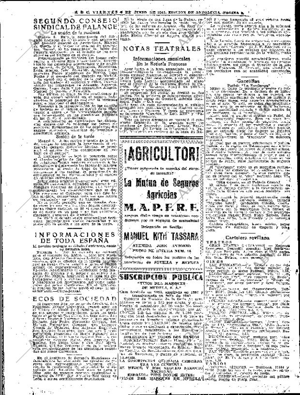 ABC SEVILLA 06-06-1941 página 6
