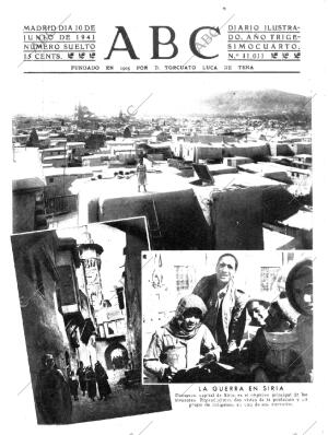 ABC MADRID 10-06-1941 página 1