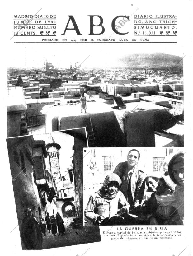 ABC MADRID 10-06-1941 página 1
