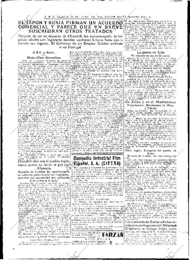 ABC MADRID 13-06-1941 página 6