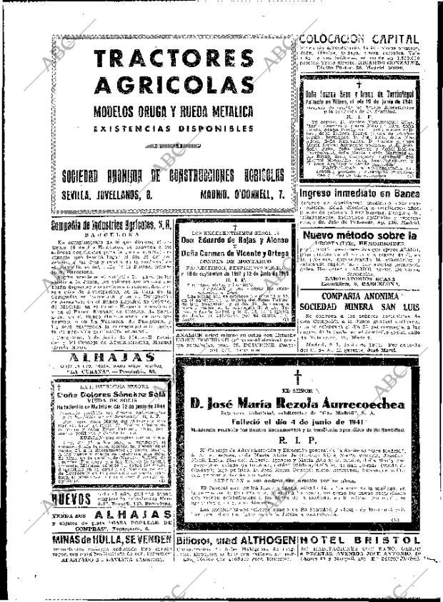 ABC MADRID 13-06-1941 página 8