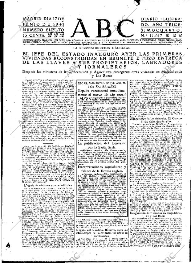 ABC MADRID 17-06-1941 página 3