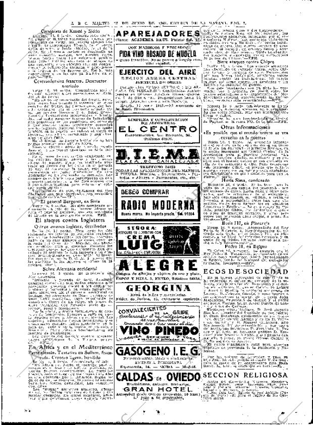 ABC MADRID 17-06-1941 página 7