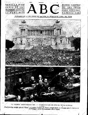 ABC SEVILLA 19-06-1941 página 1