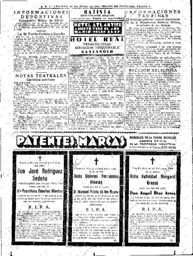 ABC SEVILLA 19-06-1941 página 7
