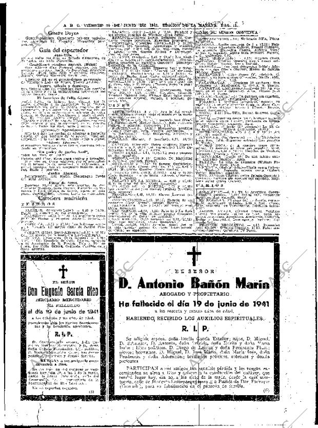 ABC MADRID 20-06-1941 página 11