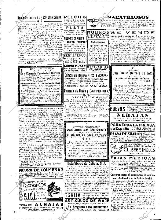 ABC MADRID 24-06-1941 página 16