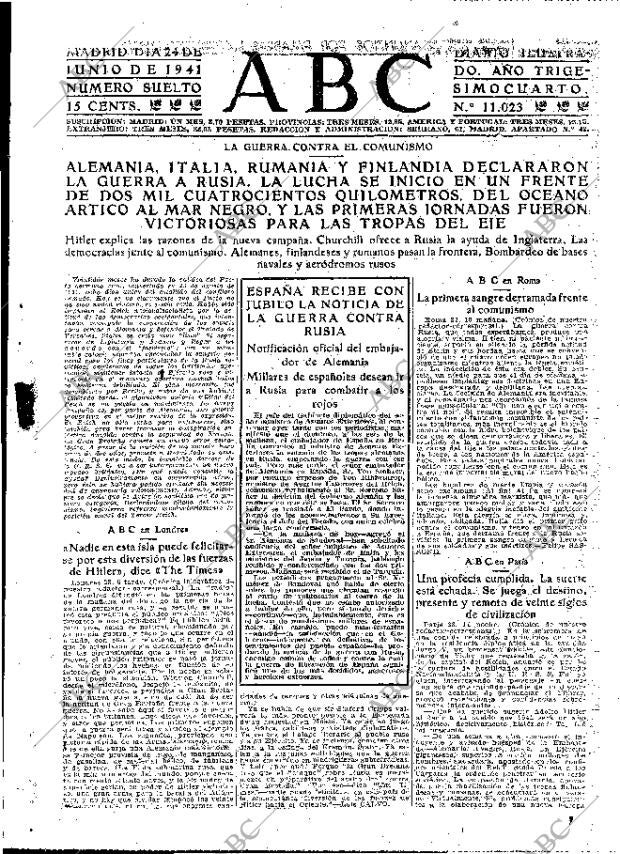 ABC MADRID 24-06-1941 página 3