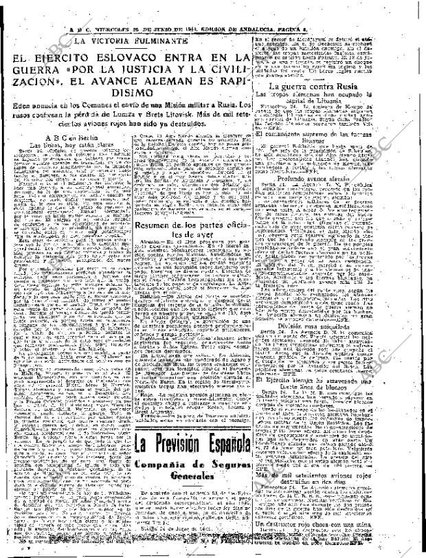 ABC SEVILLA 25-06-1941 página 5