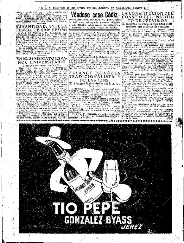 ABC SEVILLA 29-06-1941 página 4