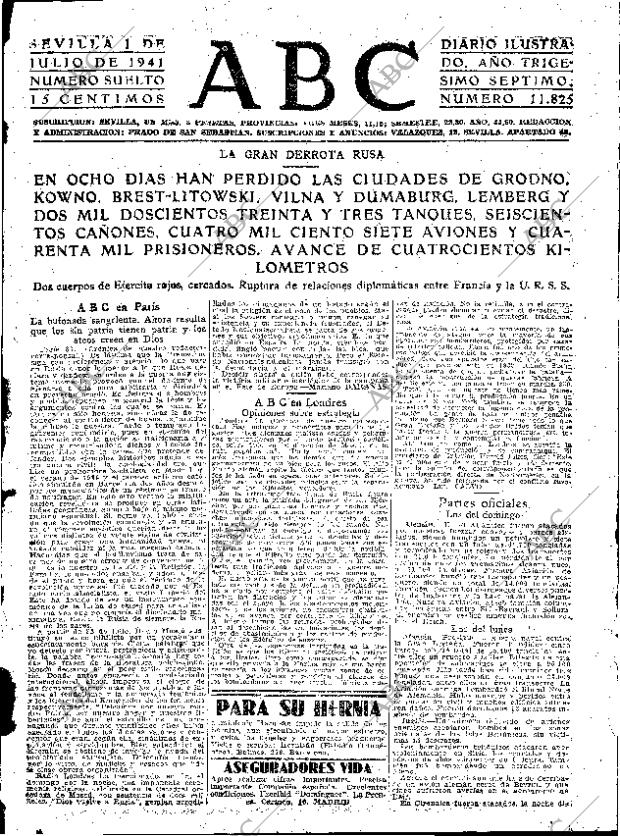 ABC SEVILLA 01-07-1941 página 3