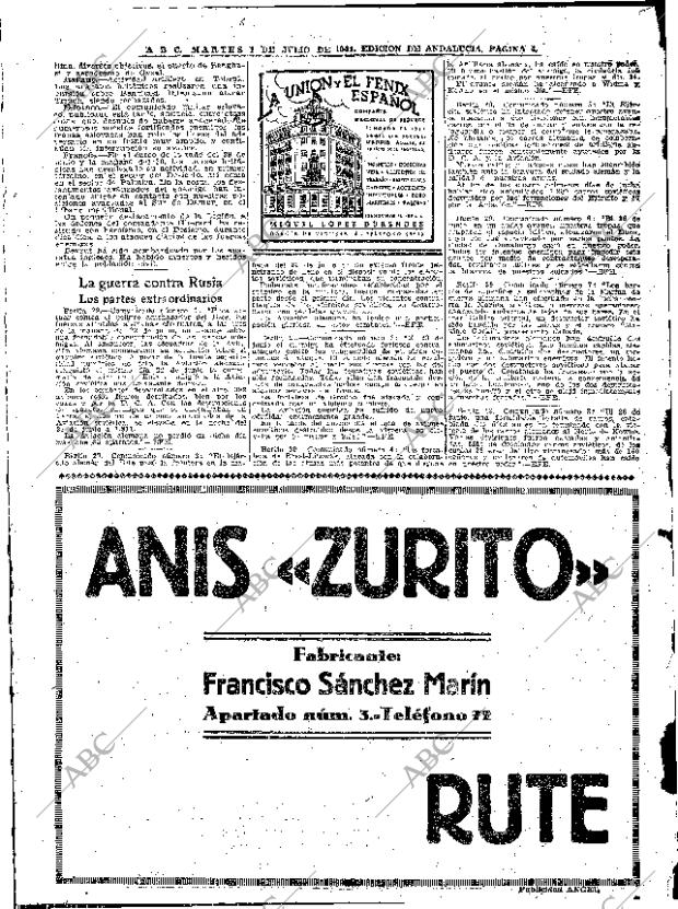 ABC SEVILLA 01-07-1941 página 4