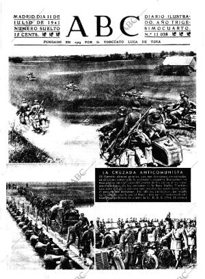 ABC MADRID 11-07-1941 página 1