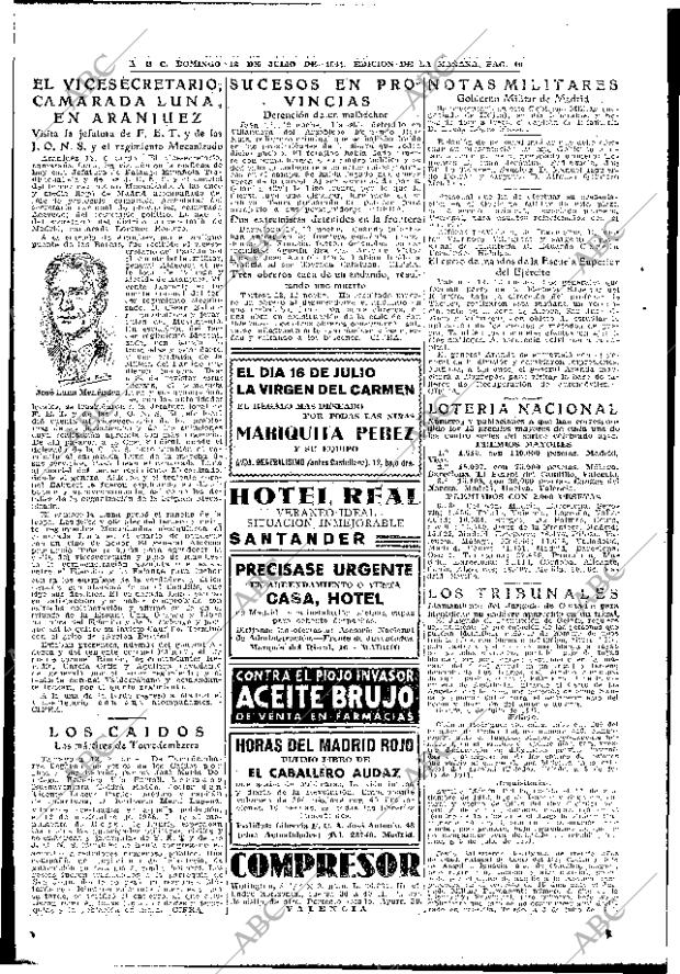 ABC MADRID 13-07-1941 página 10