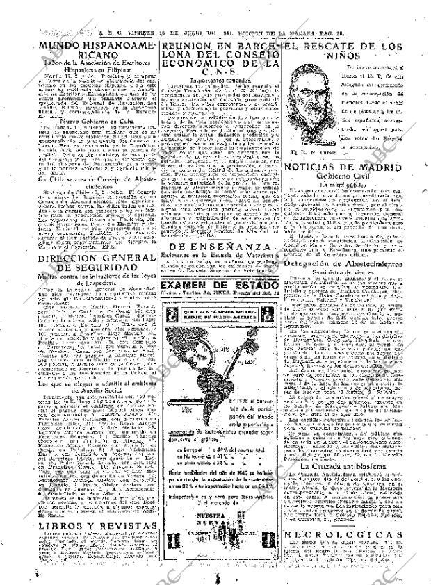 ABC MADRID 18-07-1941 página 28