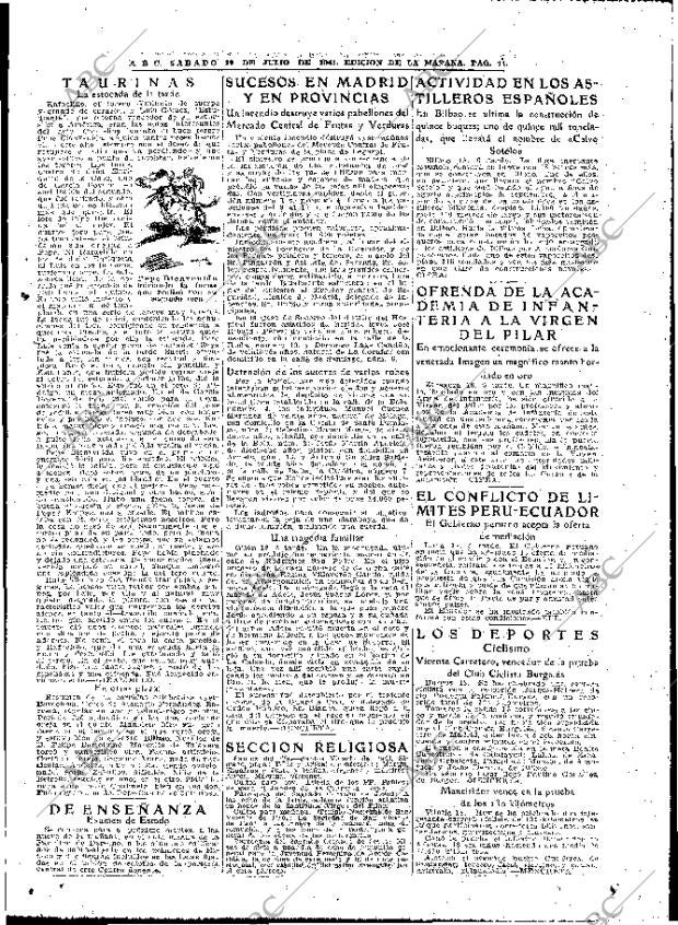 ABC MADRID 19-07-1941 página 11