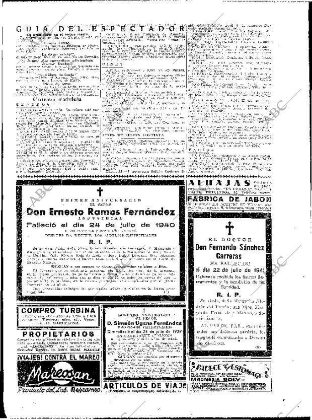 ABC MADRID 23-07-1941 página 2