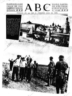 ABC MADRID 24-07-1941 página 1