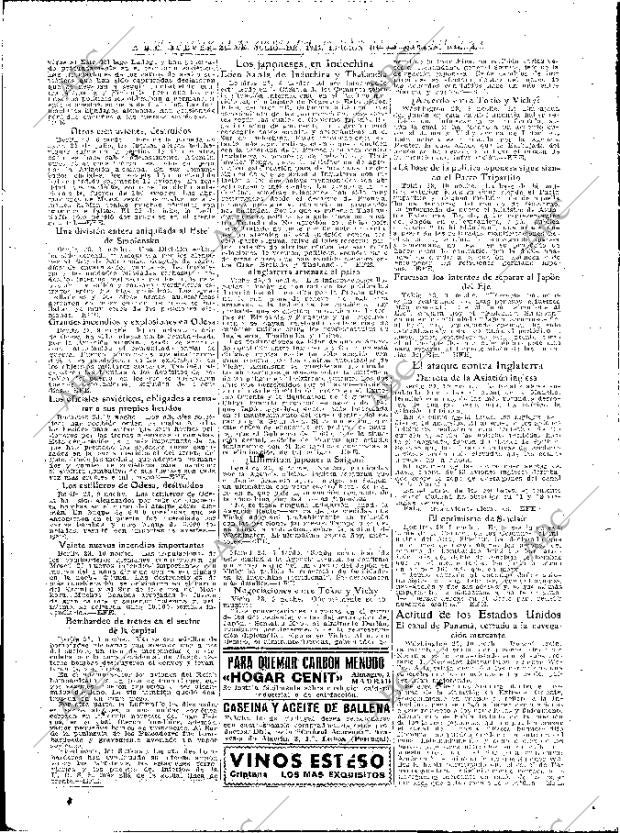 ABC MADRID 24-07-1941 página 4