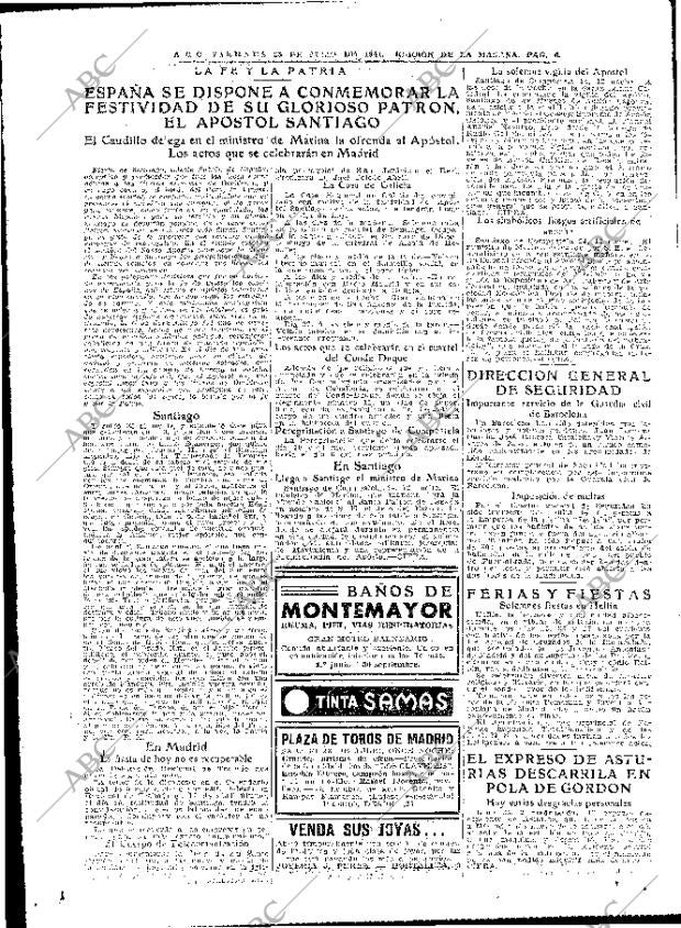 ABC MADRID 25-07-1941 página 6