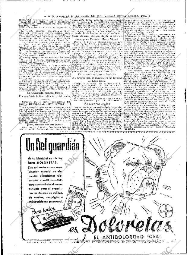 ABC MADRID 27-07-1941 página 6