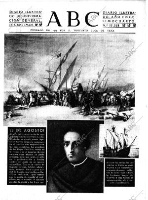 ABC MADRID 03-08-1941 página 1