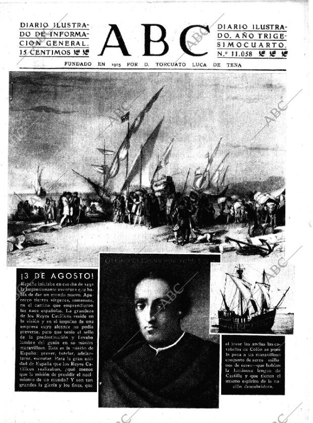 ABC MADRID 03-08-1941 página 1